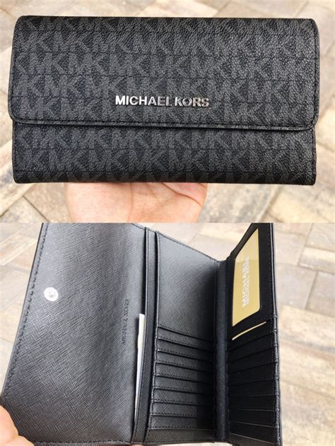 michael kors tri color wallet|michael kors jetsetter wallet.